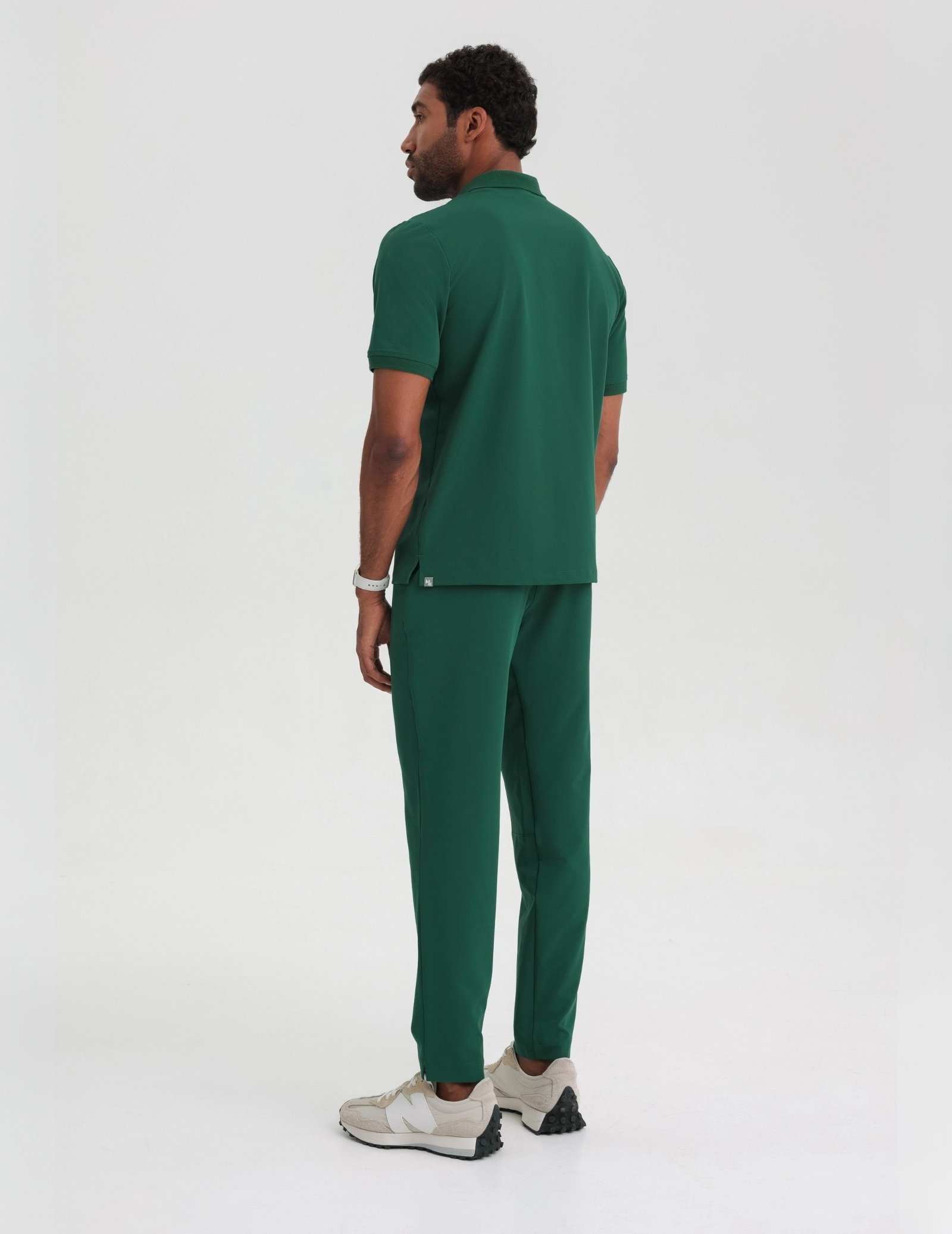 Pantaloni basic pentru bărbați - DEEP GREEN