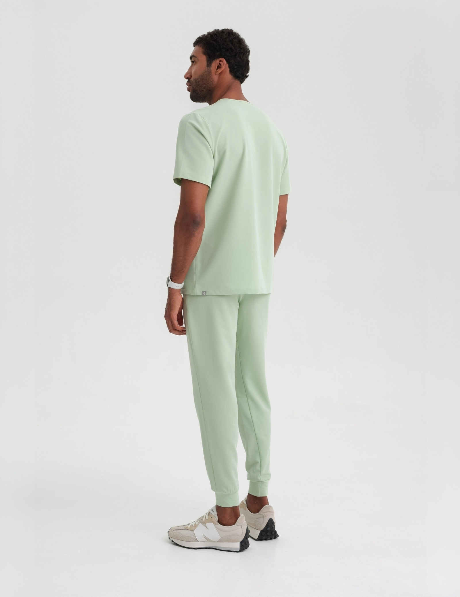Pantaloni Joggers pentru bărbați - MATCHA LATTE Pantaloni Joggers pentru bărbați - MATCHA LATTE