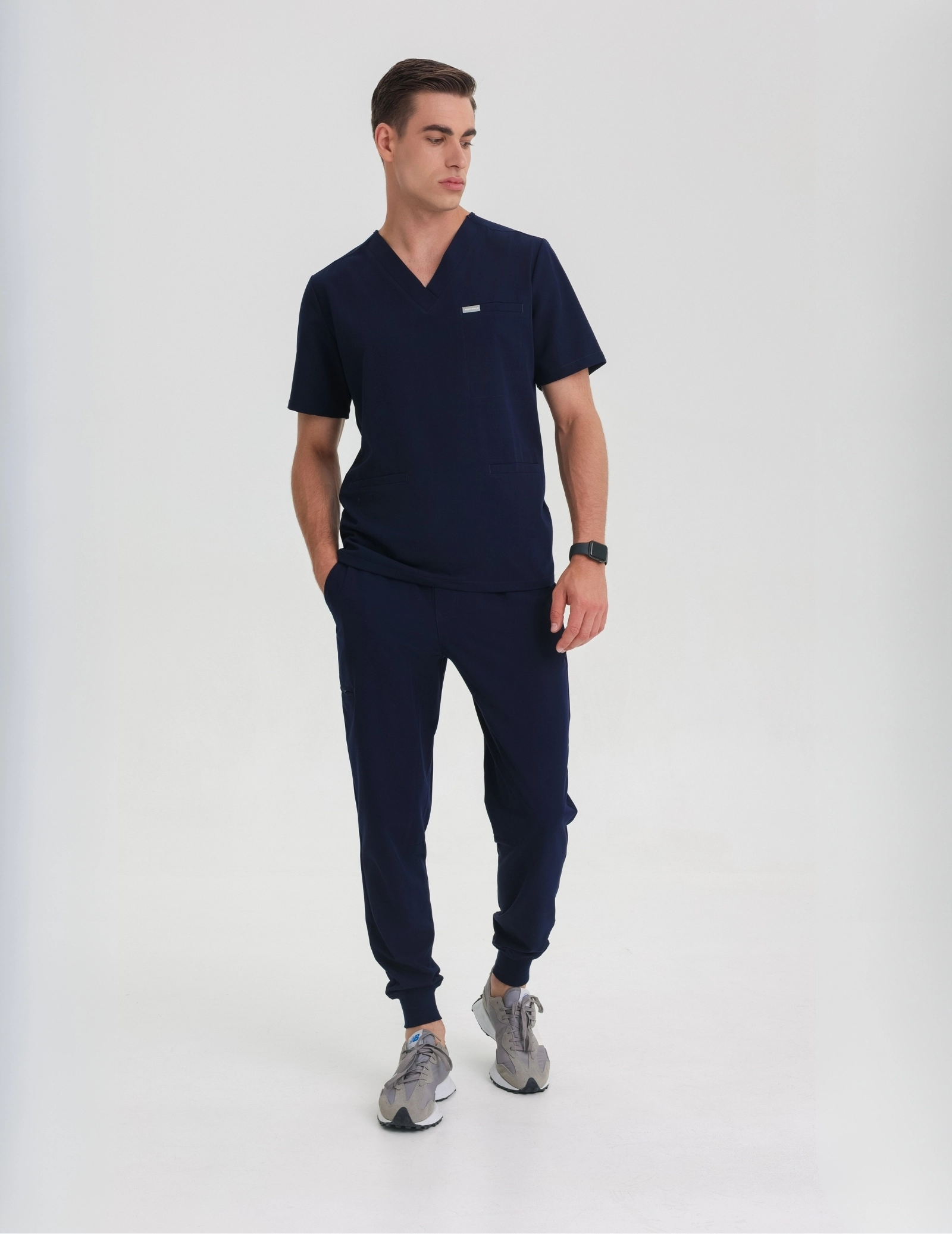 Pantaloni Joggers pentru bărbați - DARK NAVY