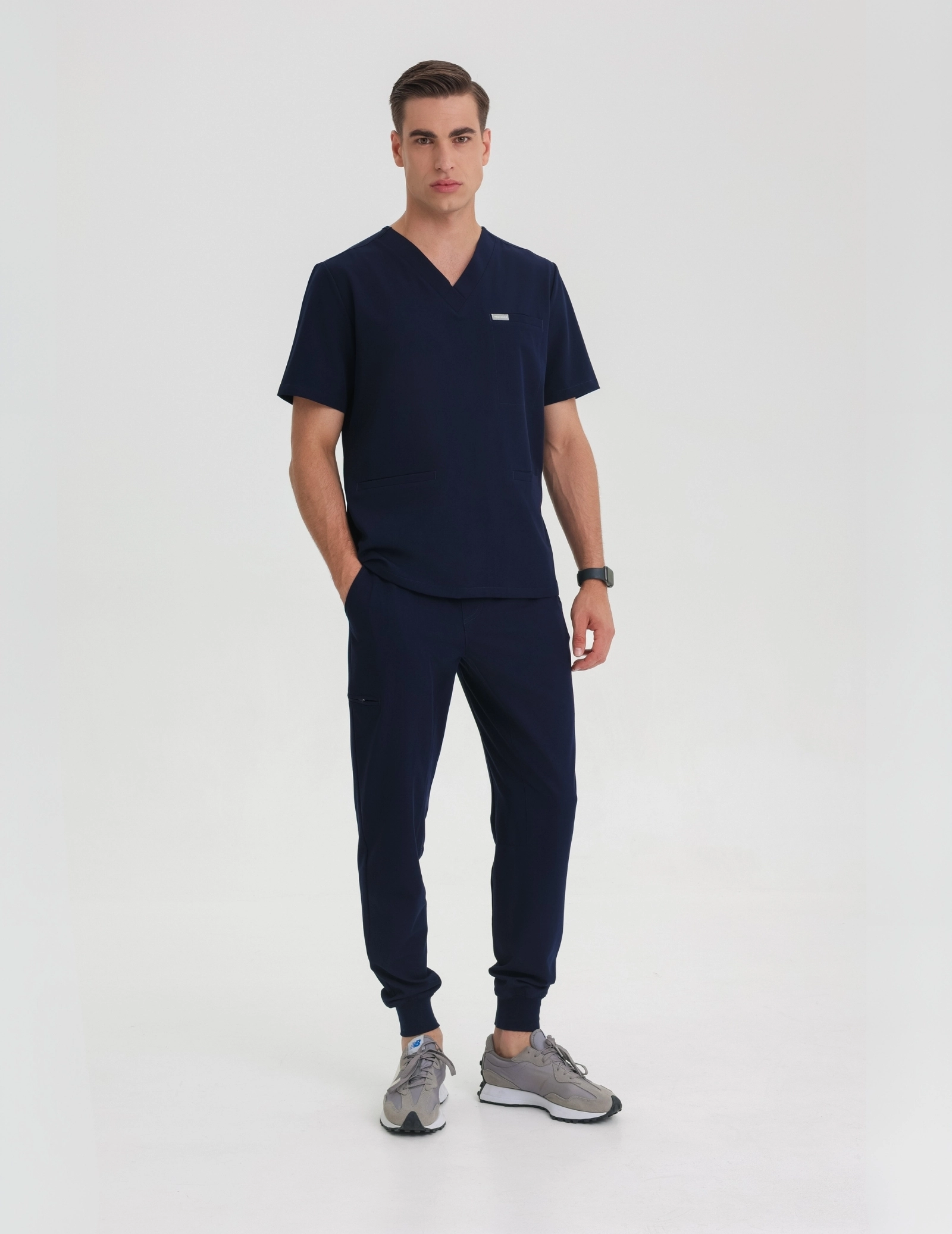 Pantaloni Joggers pentru bărbați - DARK NAVY