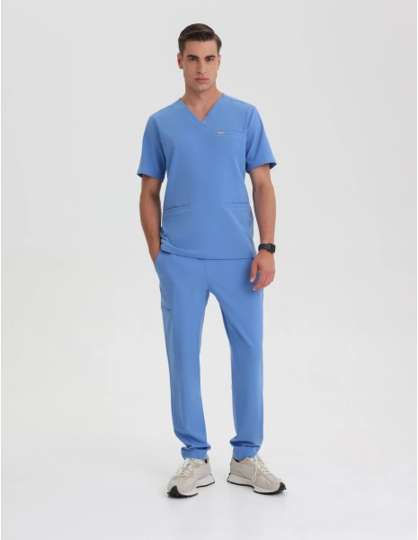 Pantaloni basic pentru bărbați - MARINA BLUE