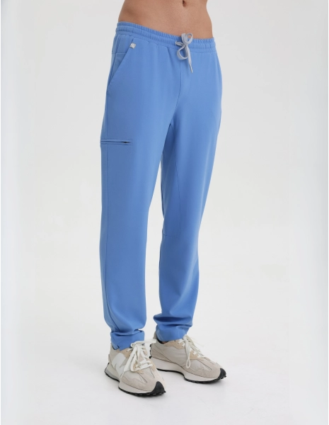 Pantaloni basic pentru bărbați - MARINA BLUE