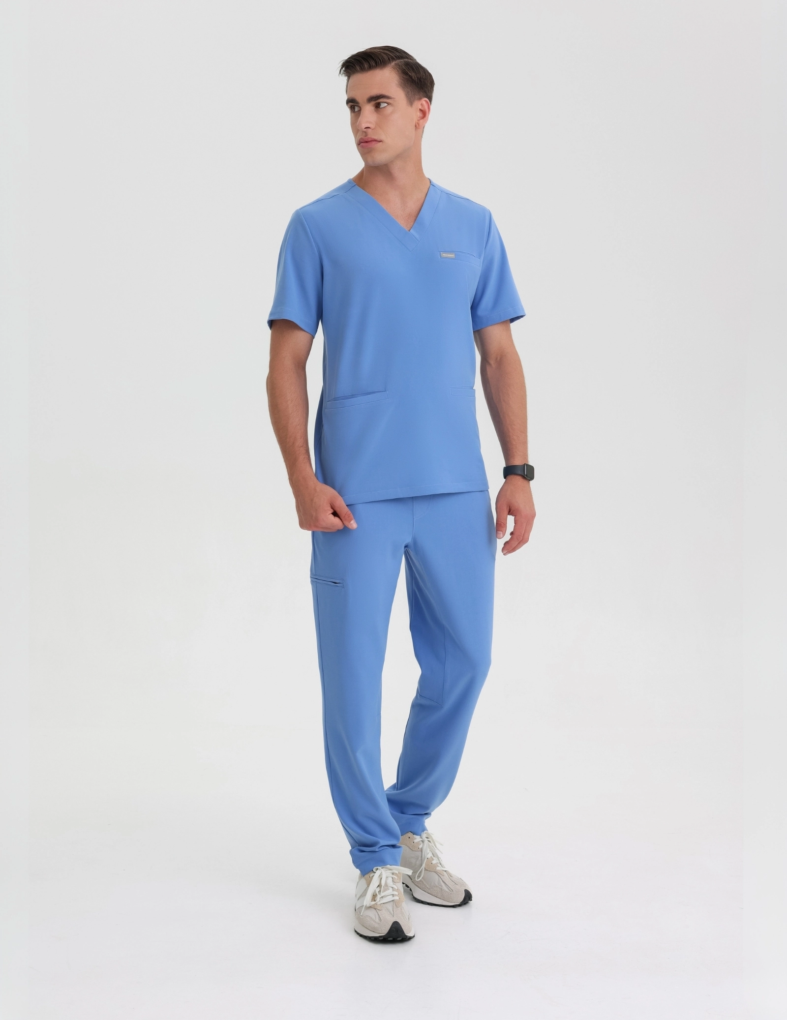 Pantaloni basic pentru bărbați - MARINA BLUE