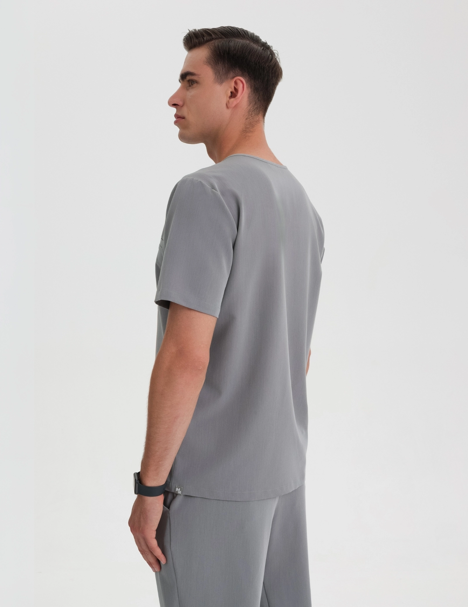 Tricou medical Birbal - SHARK GRAY