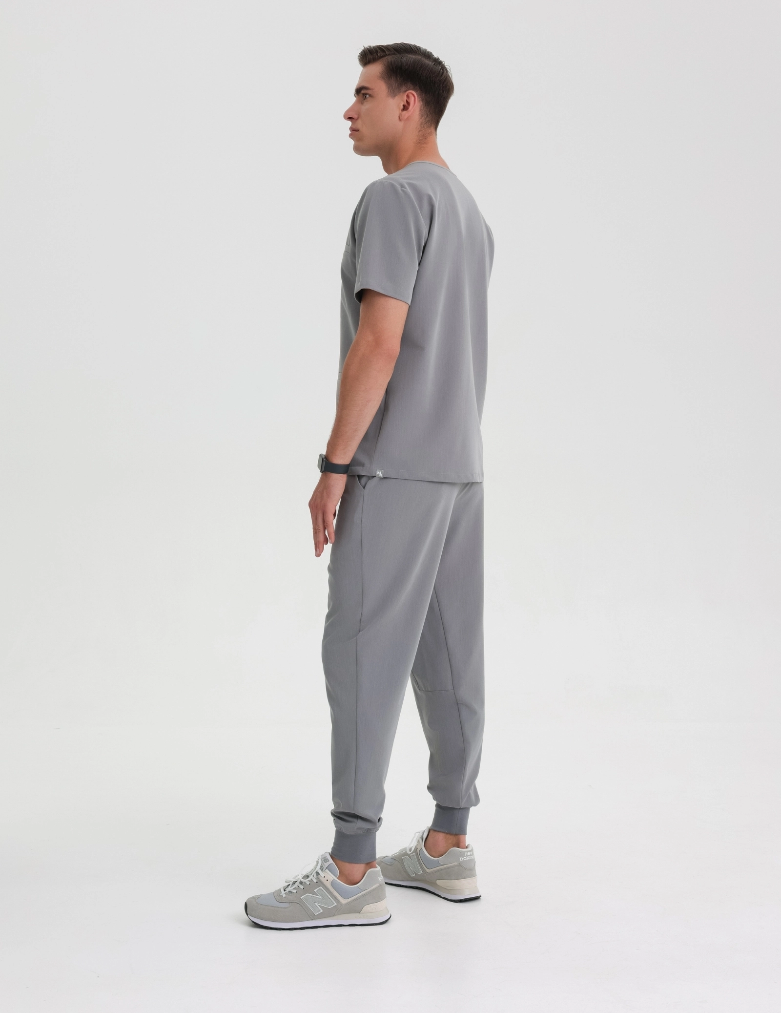 Tricou medical Birbal - SHARK GRAY