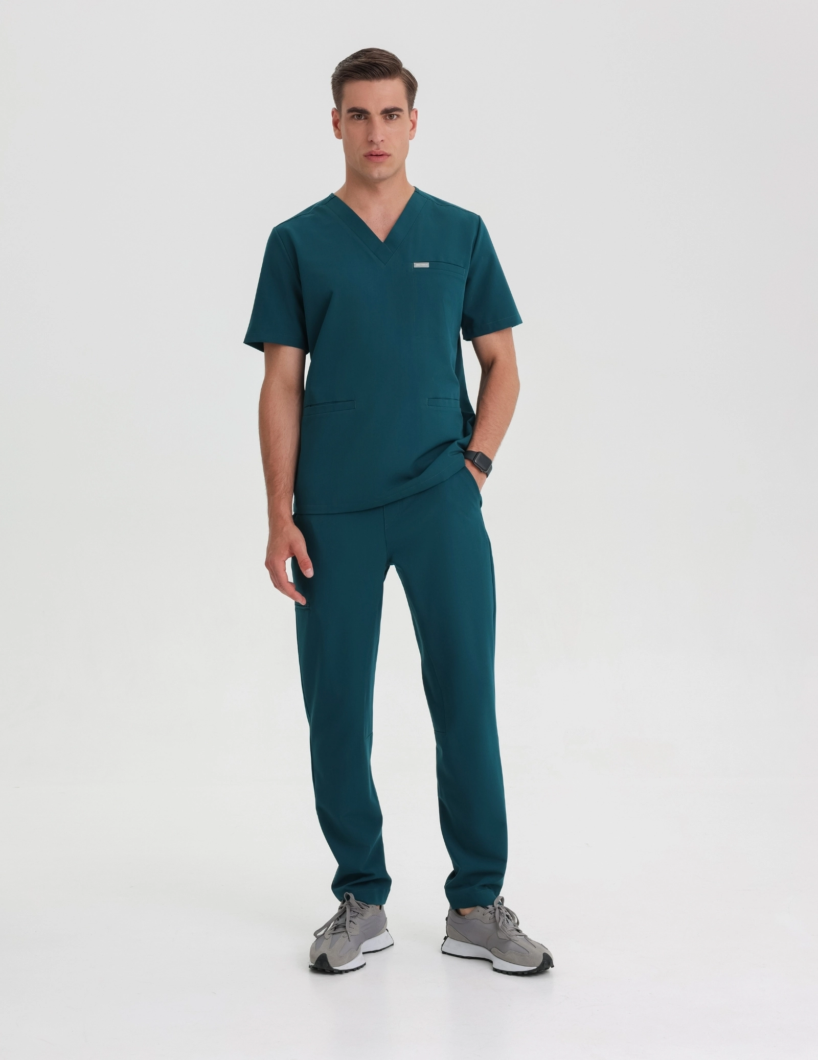 Tricou medical Birbal - VERDE PROFUND