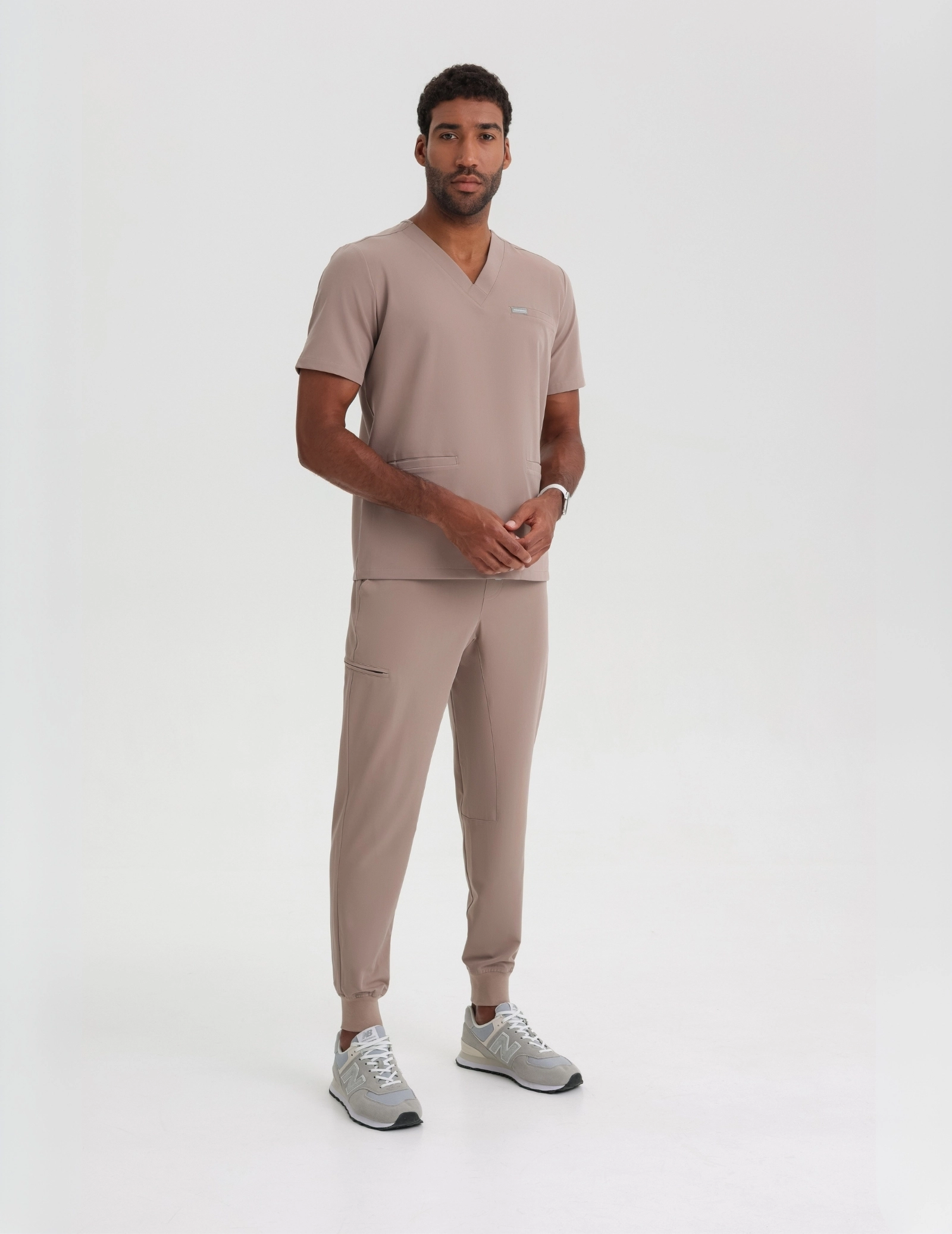 Tricou medical Birbal - BEIGE