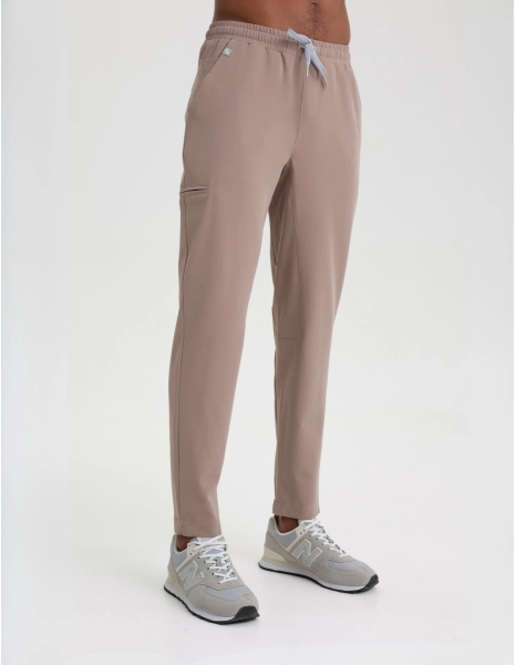 Pantaloni basic pentru bărbați - BEIGE