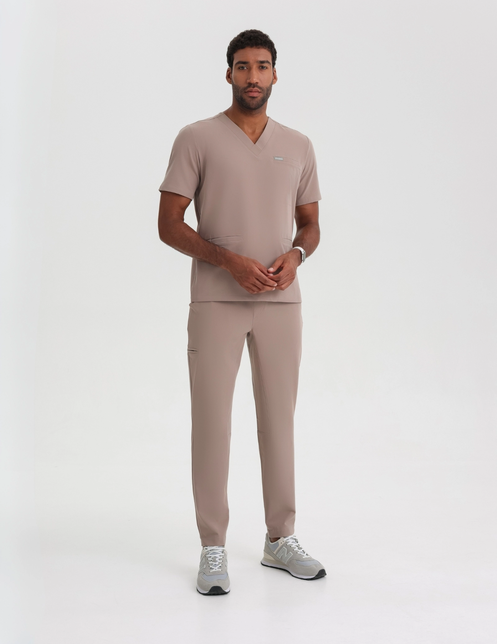 Pantaloni basic pentru bărbați - BEIGE