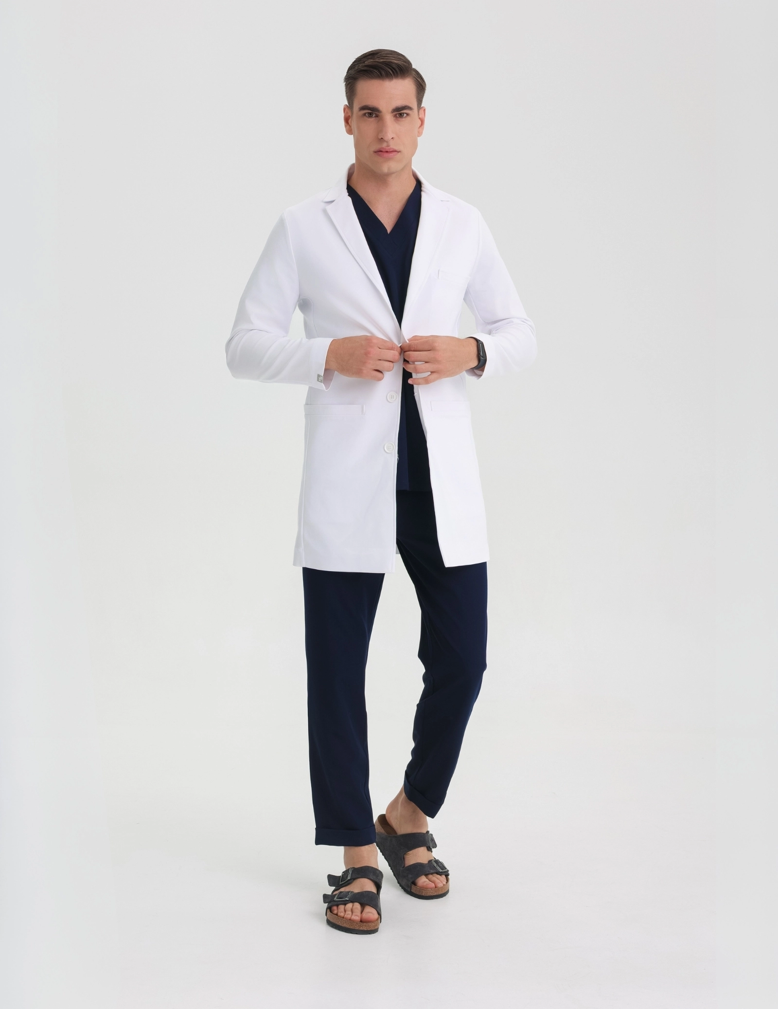 Halat Medical Barbati Slim Fit - COLTON