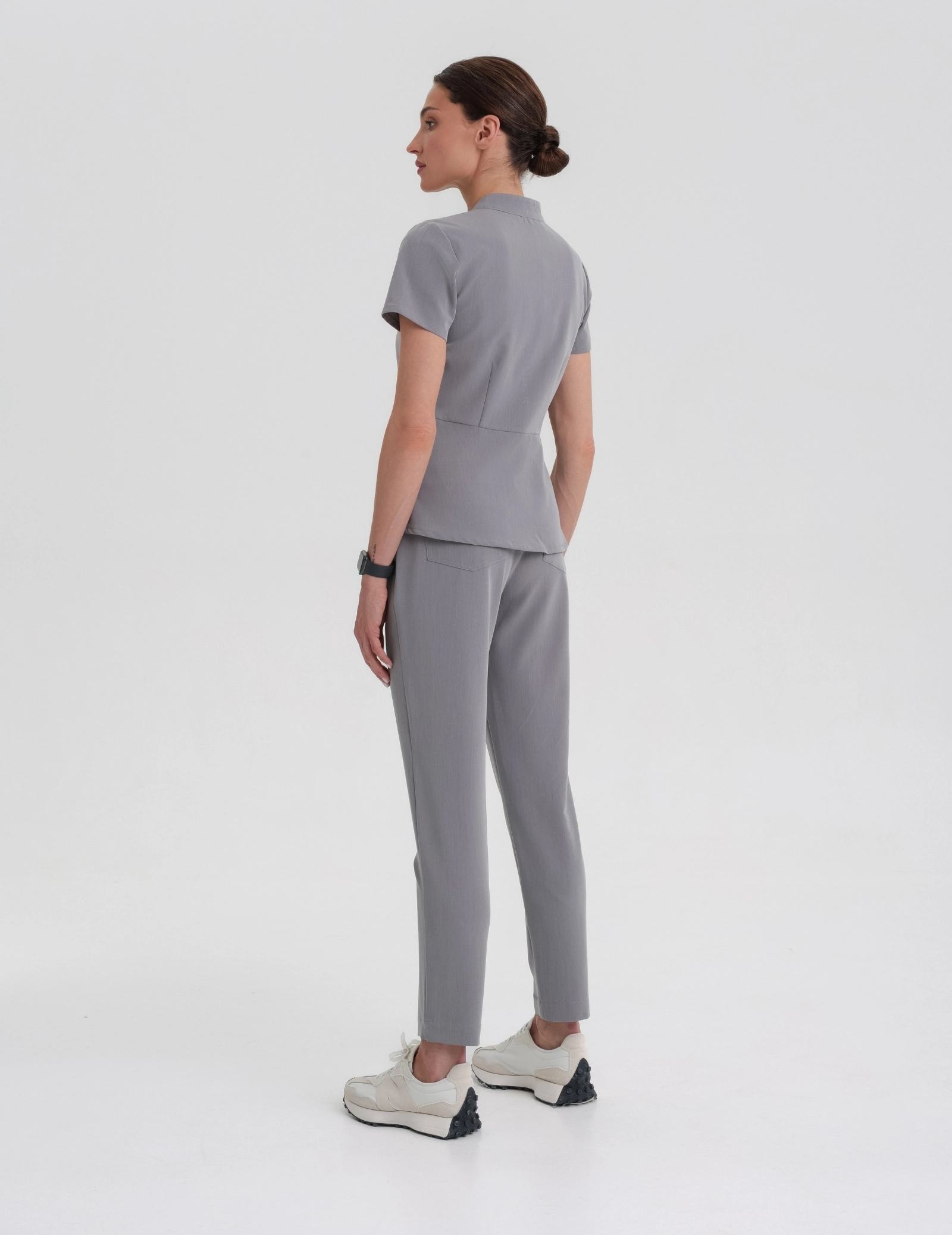 Pantaloni Basic pentru femei - SHARK GRAY Pantaloni Basic pentru femei - SHARK GRAY