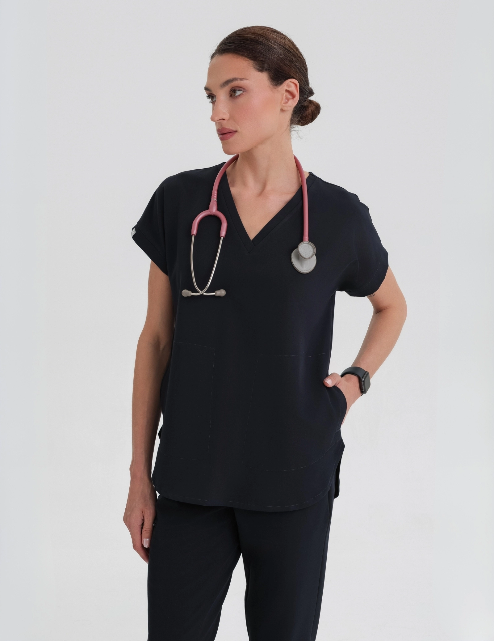 Kendall Medical Sweatshirt - BLUE NOAPTEA MIJLOCII