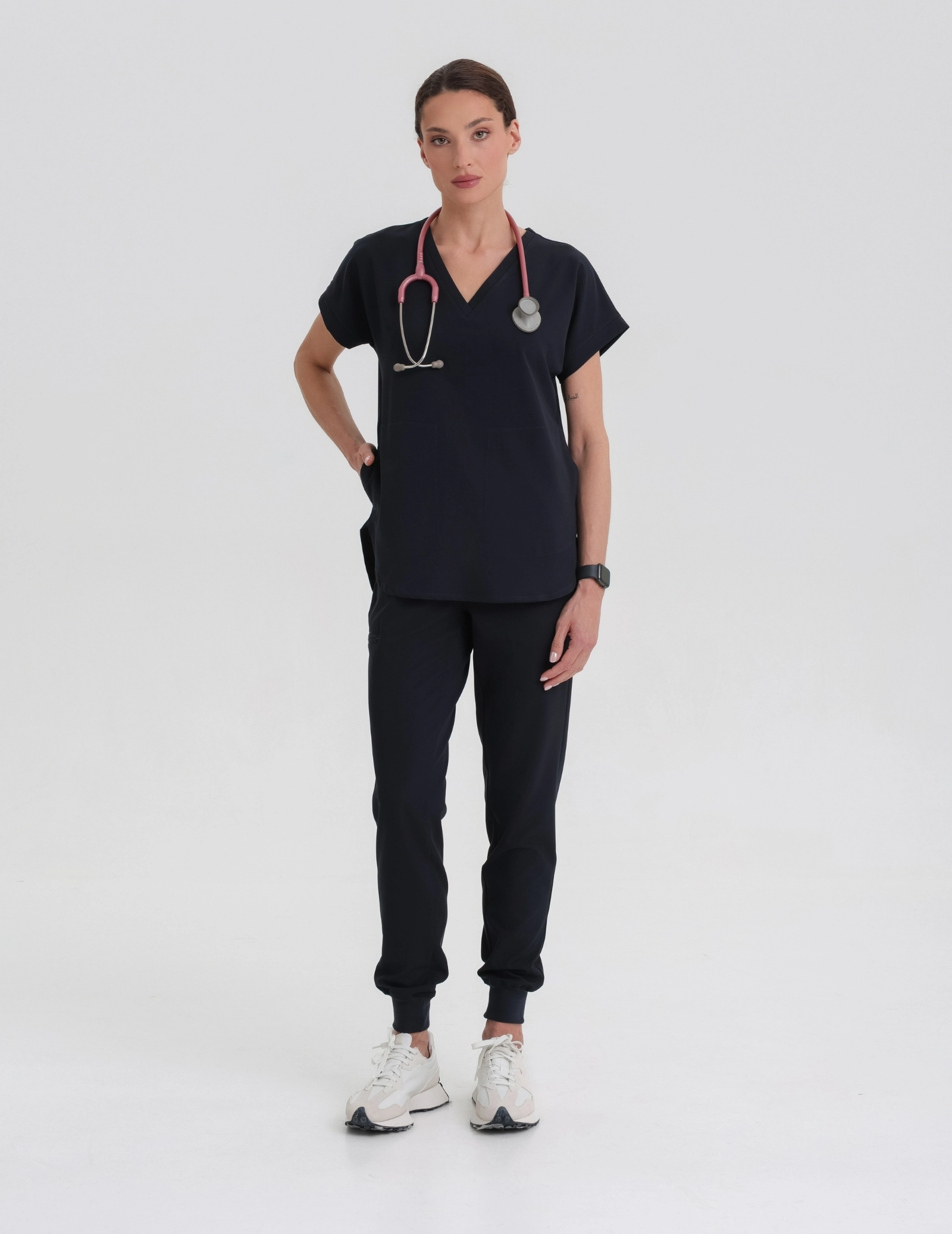 Pantaloni Joggers pentru femei - MIDNIGHT BLUE