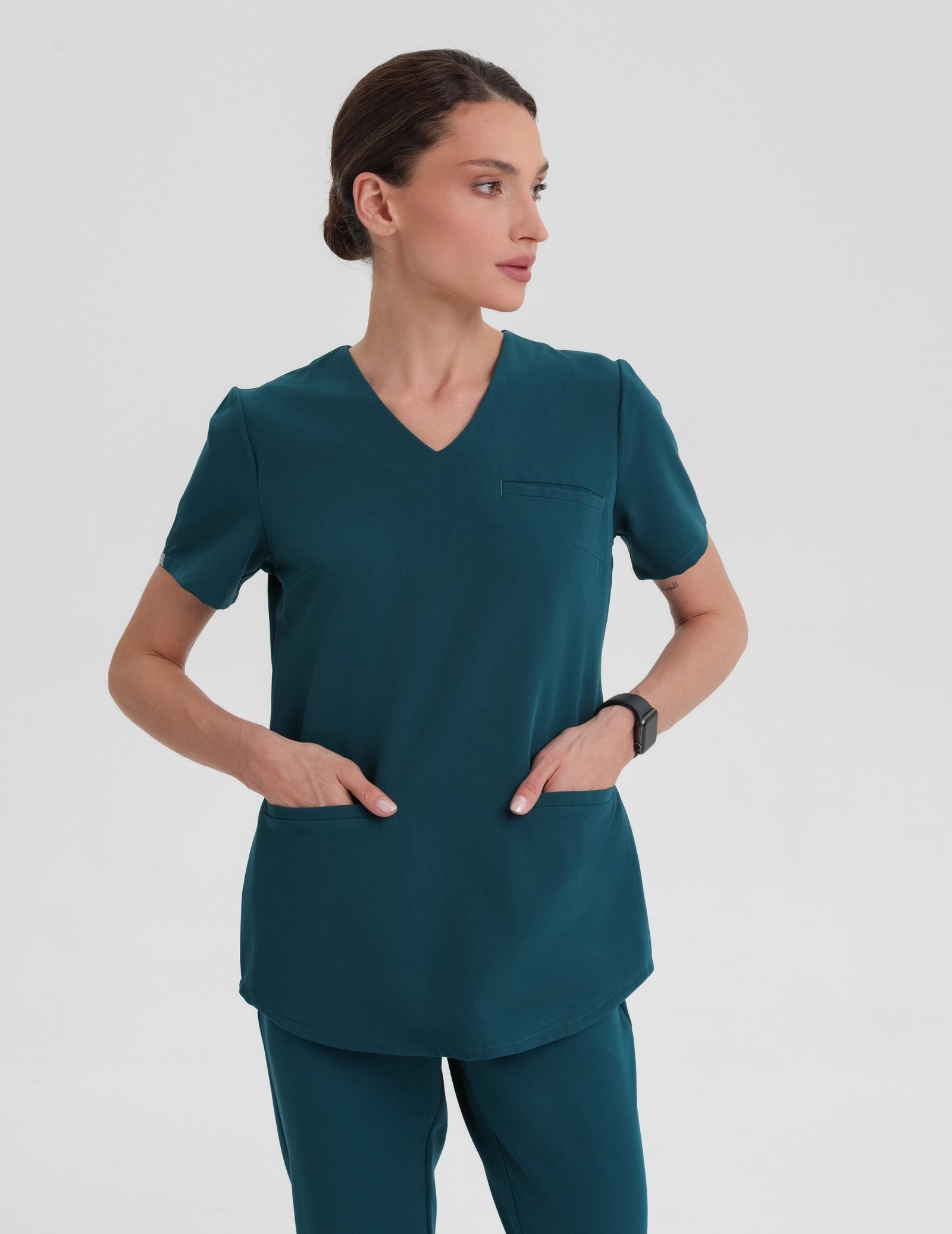 Hanorac medical Grace - VERDE PROFUND Hanorac medical Grace - VERDE PROFUND