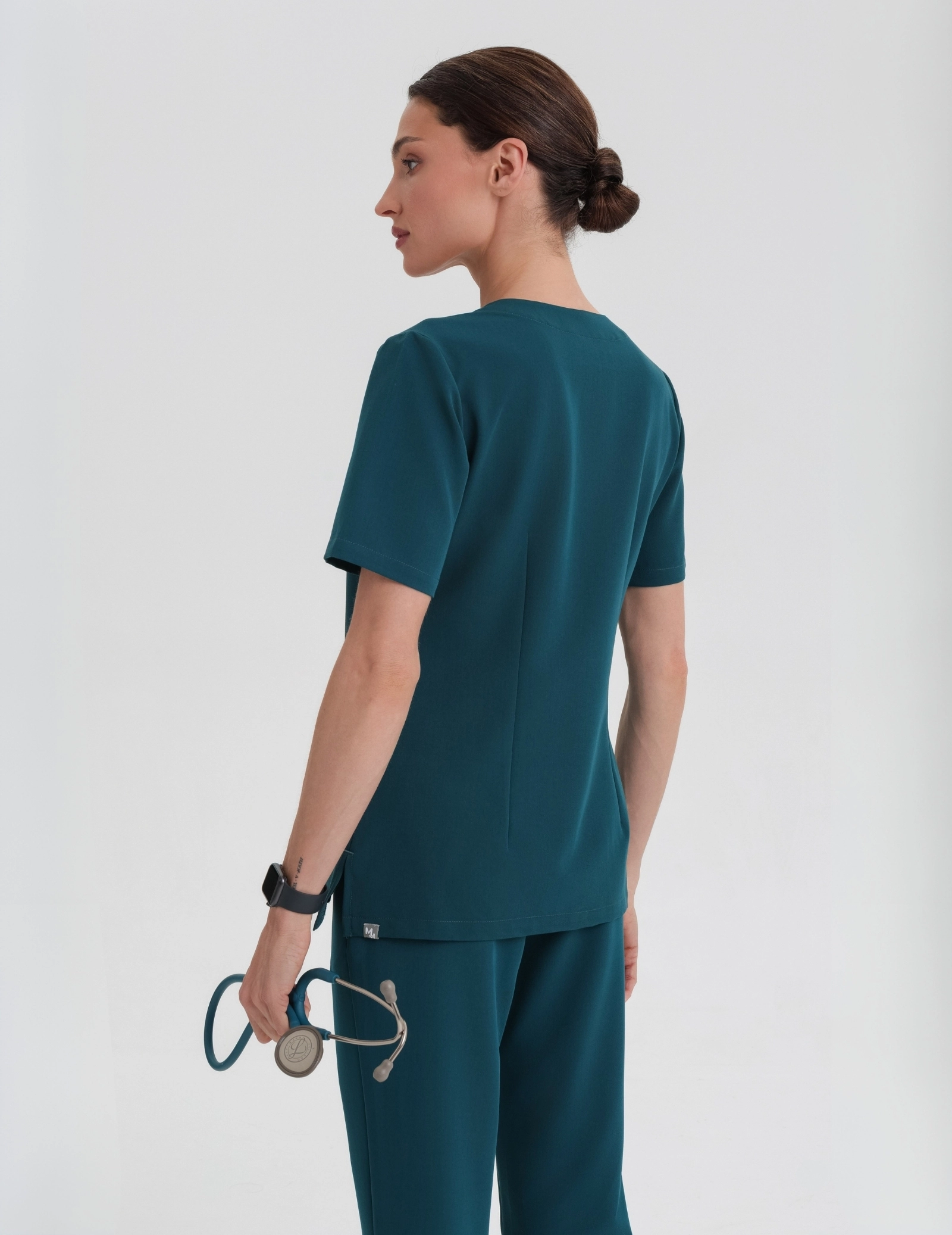 Bluză Medicală Casy - DEEP GREEN Bluză Medicală Casy - DEEP GREEN