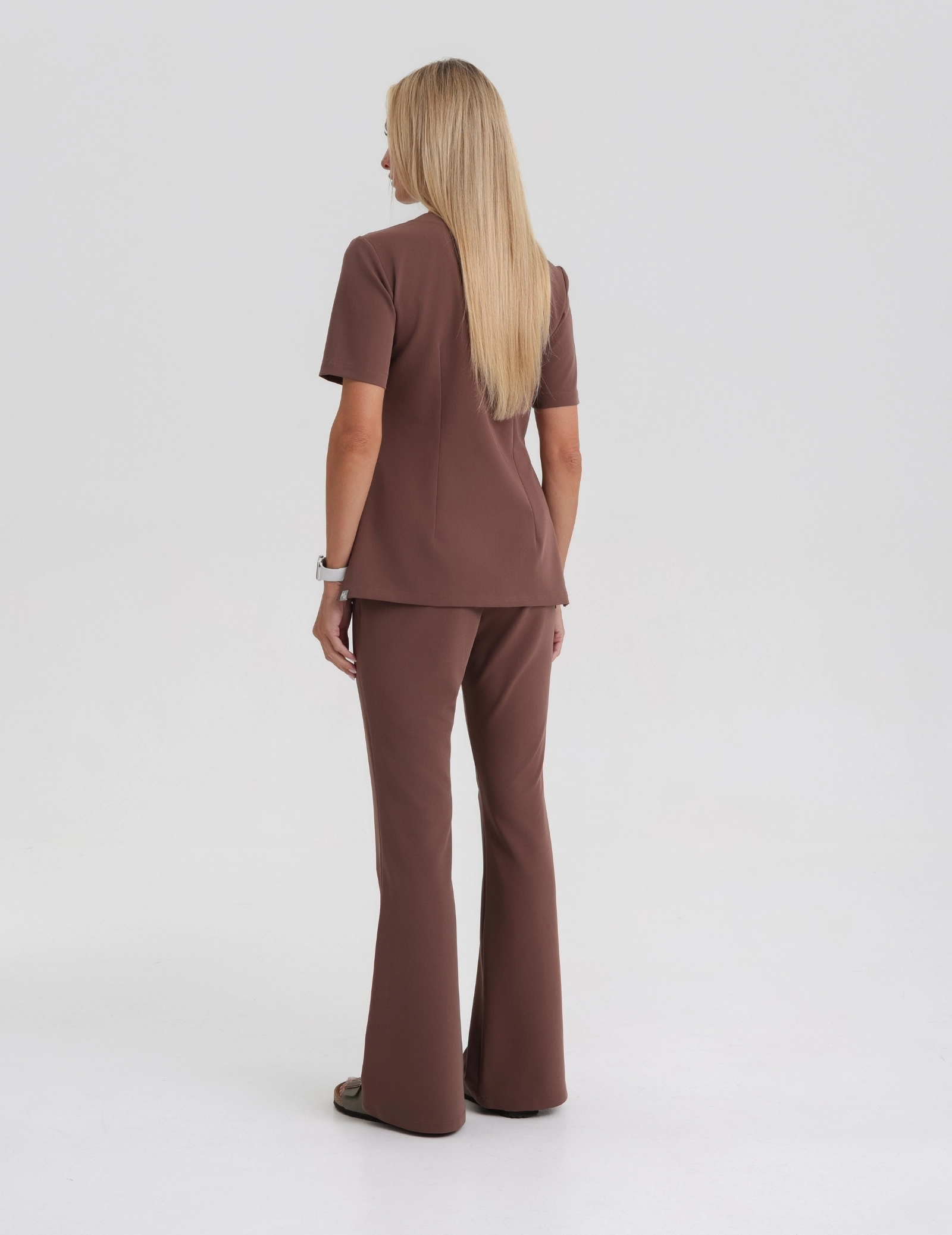 Bluză Medicală Raya One Pocket - MILKY BROWN Bluză Medicală Raya One Pocket - MILKY BROWN