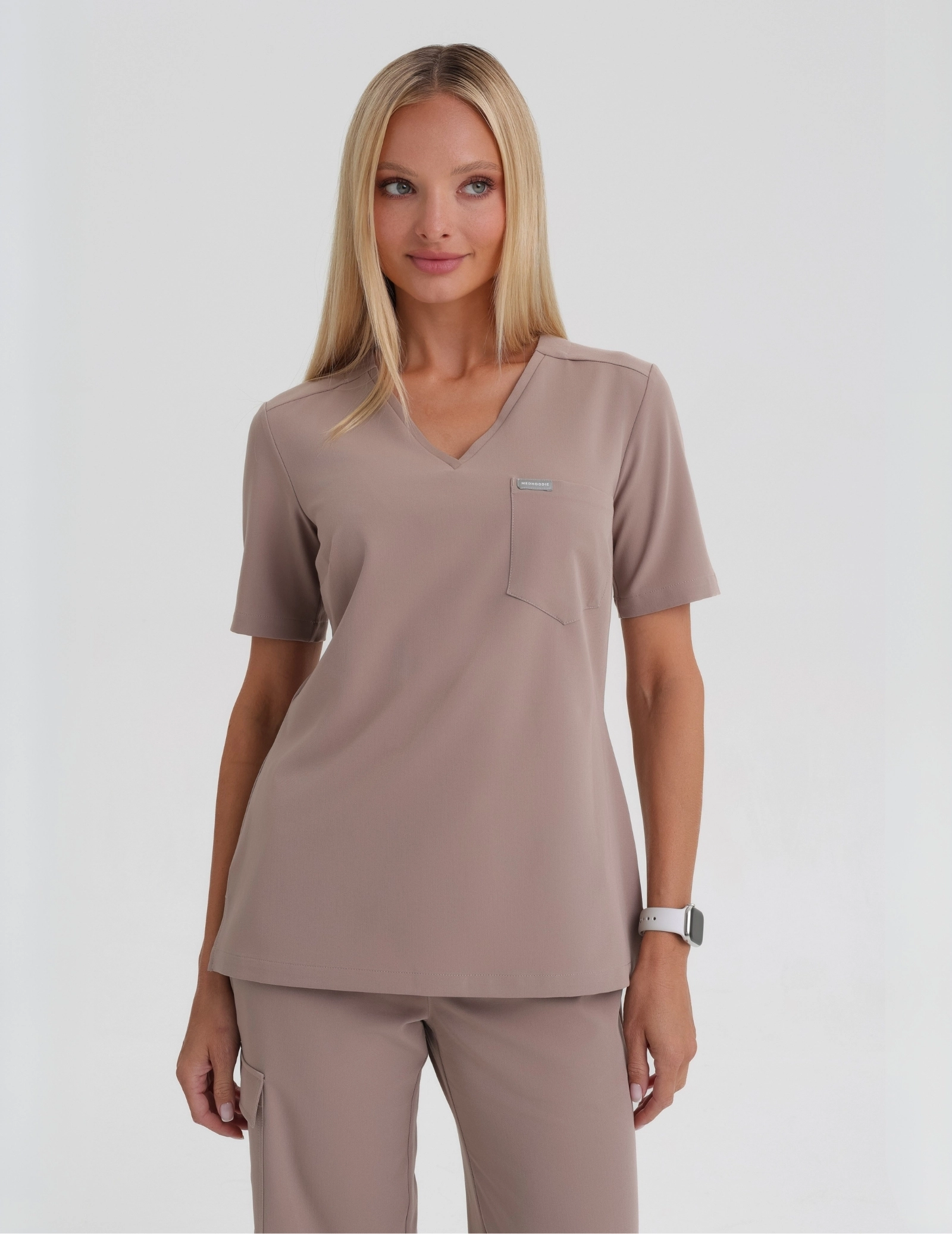 Bluză Medicală Raya One Pocket - BEIGE Bluză Medicală Raya One Pocket - BEIGE