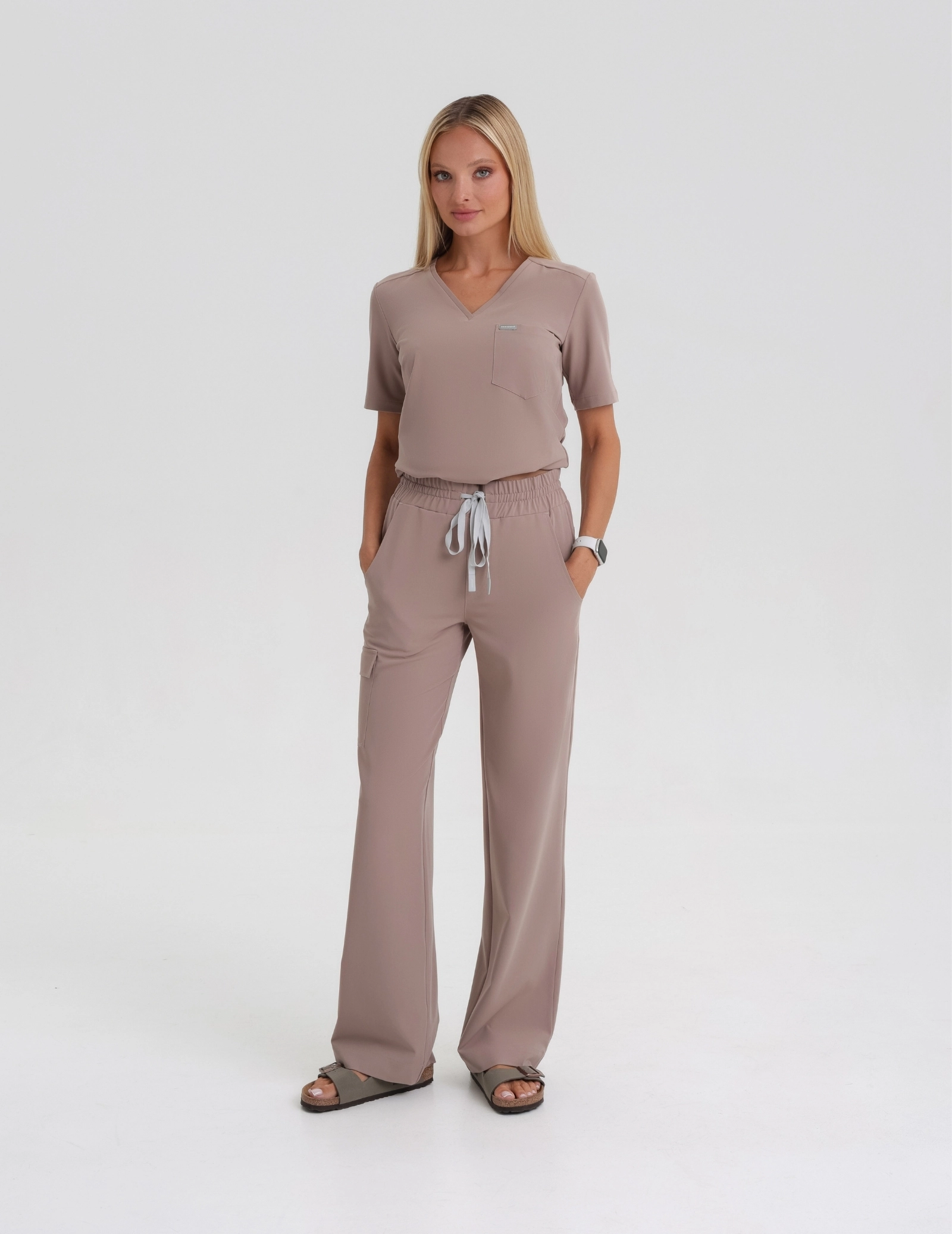 Bluză Medicală Raya One Pocket - BEIGE Bluză Medicală Raya One Pocket - BEIGE