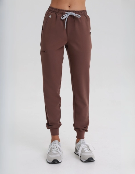 Joggers pentru femei - MILKY BROWN