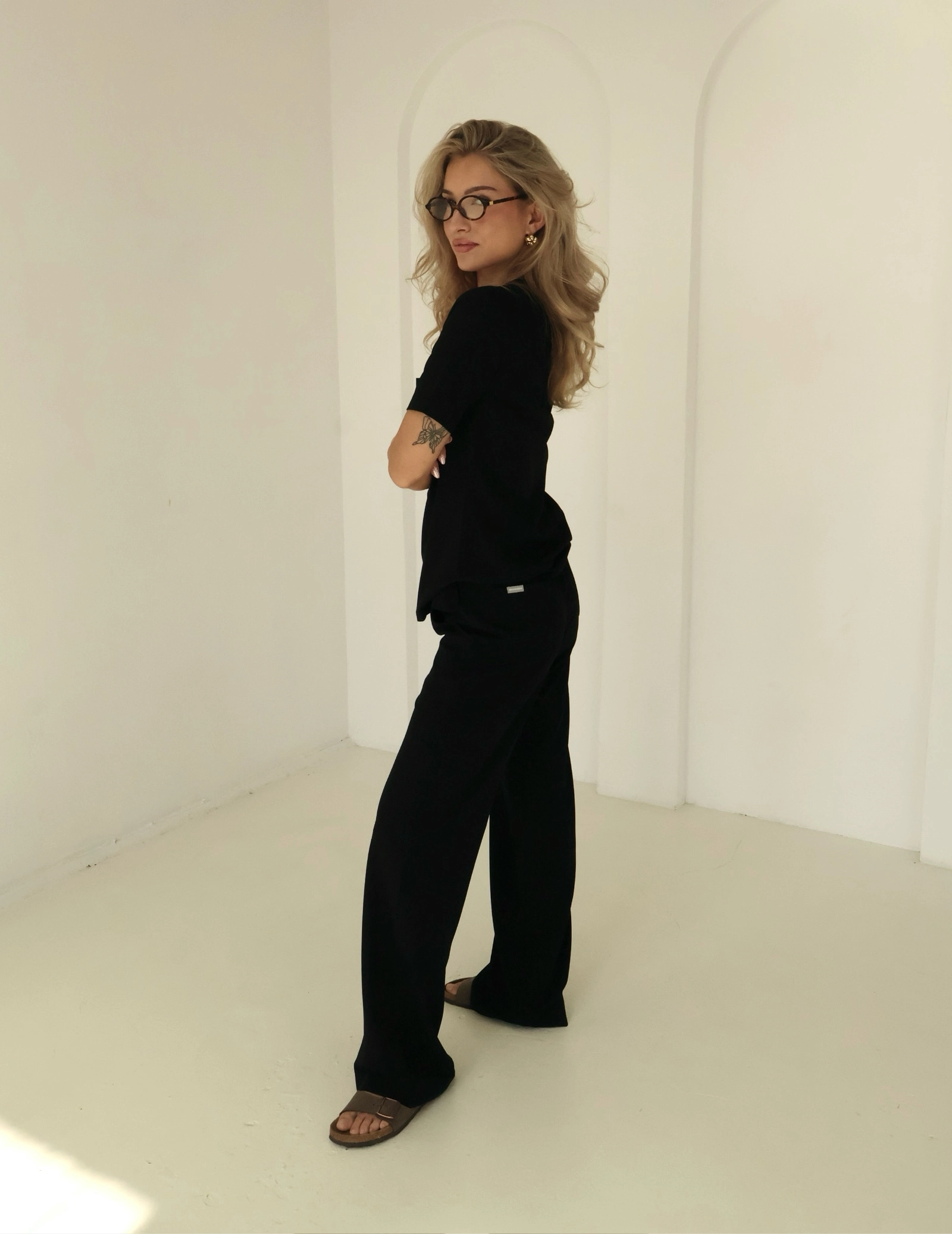 Bluză Medicală Raya One Pocket - BLACK