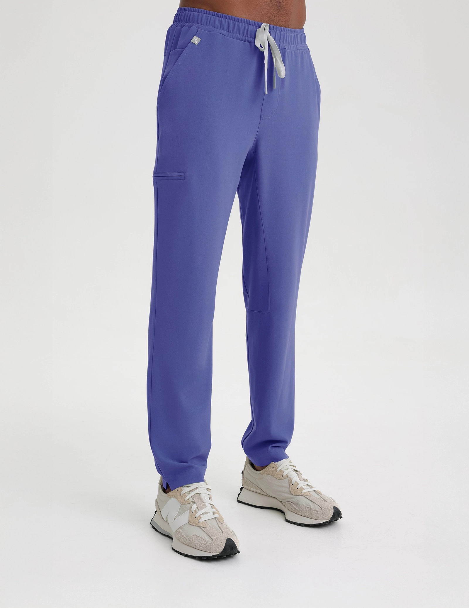 Pantaloni Medicali Barbati Basic - DENIM BLUE
