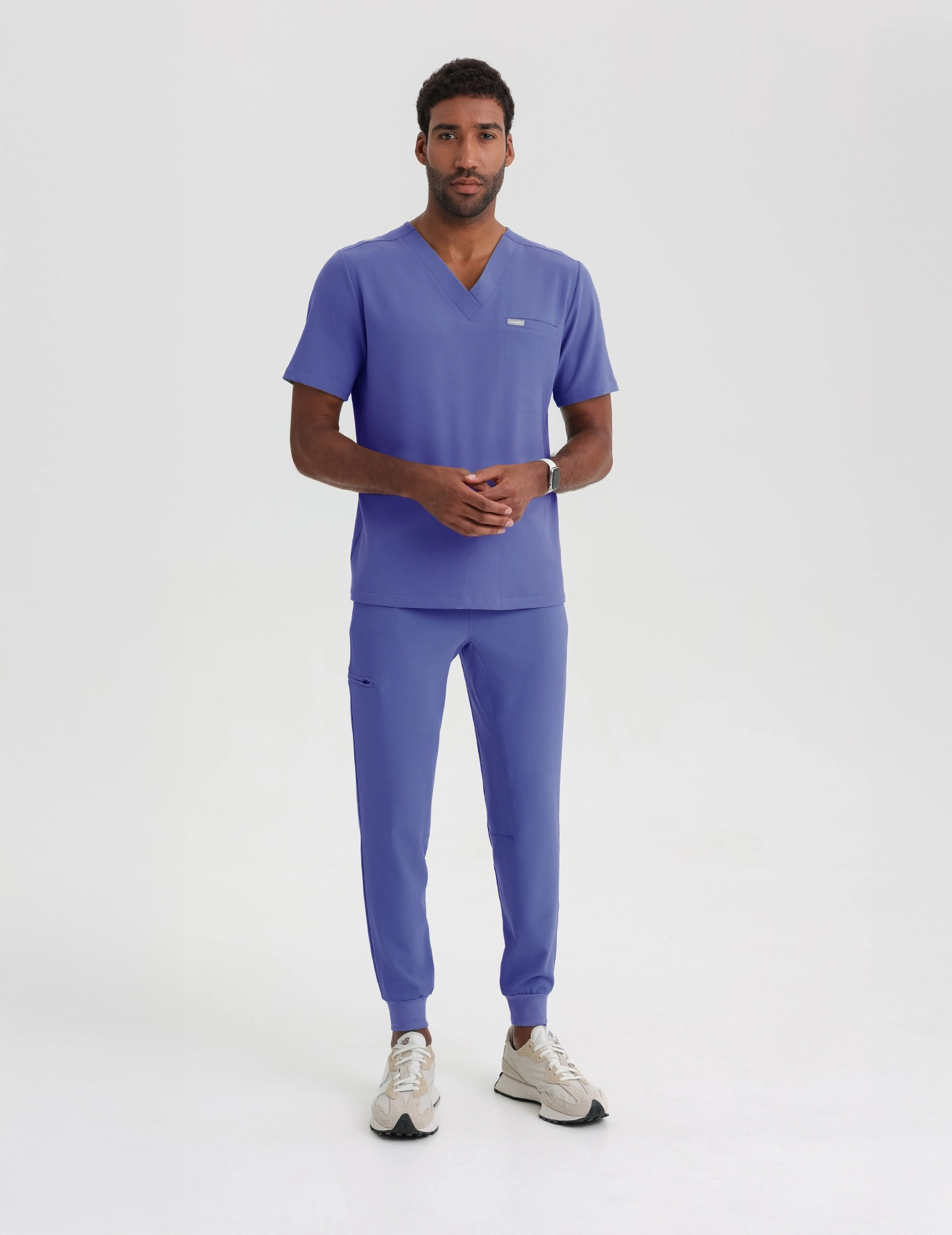 Bluză Medicală Birbal - DENIM BLUE