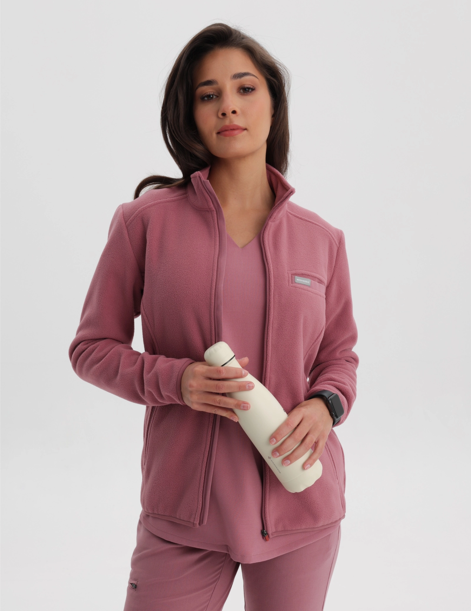 Bluză Fleece Dama COZY HEAT - WOODROSE