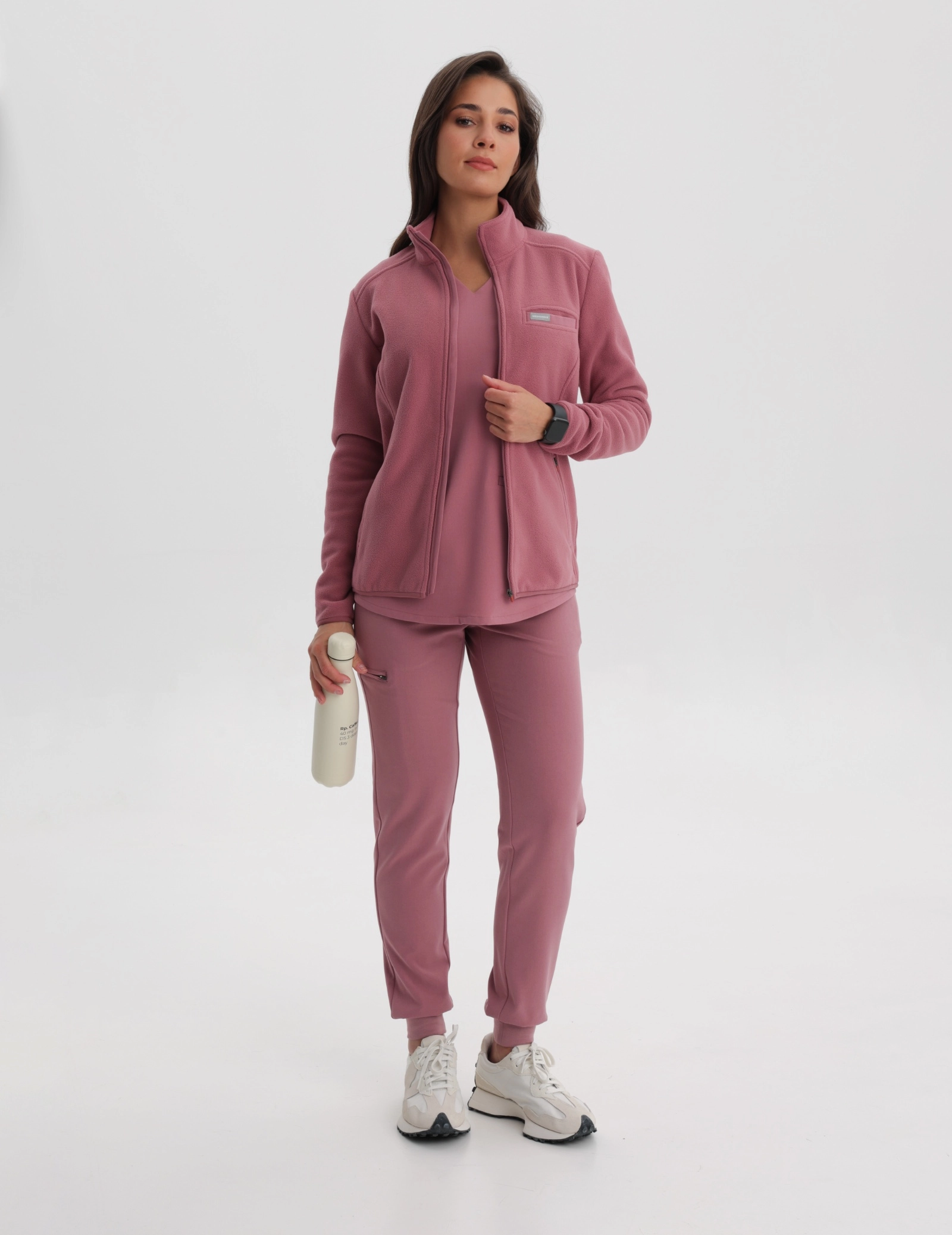 Bluză Fleece Dama COZY HEAT - WOODROSE