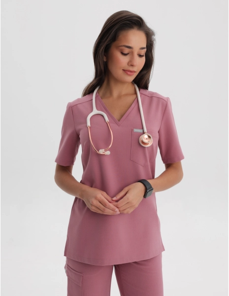 Bluză Medicală Raya One Pocket - WOODROSE