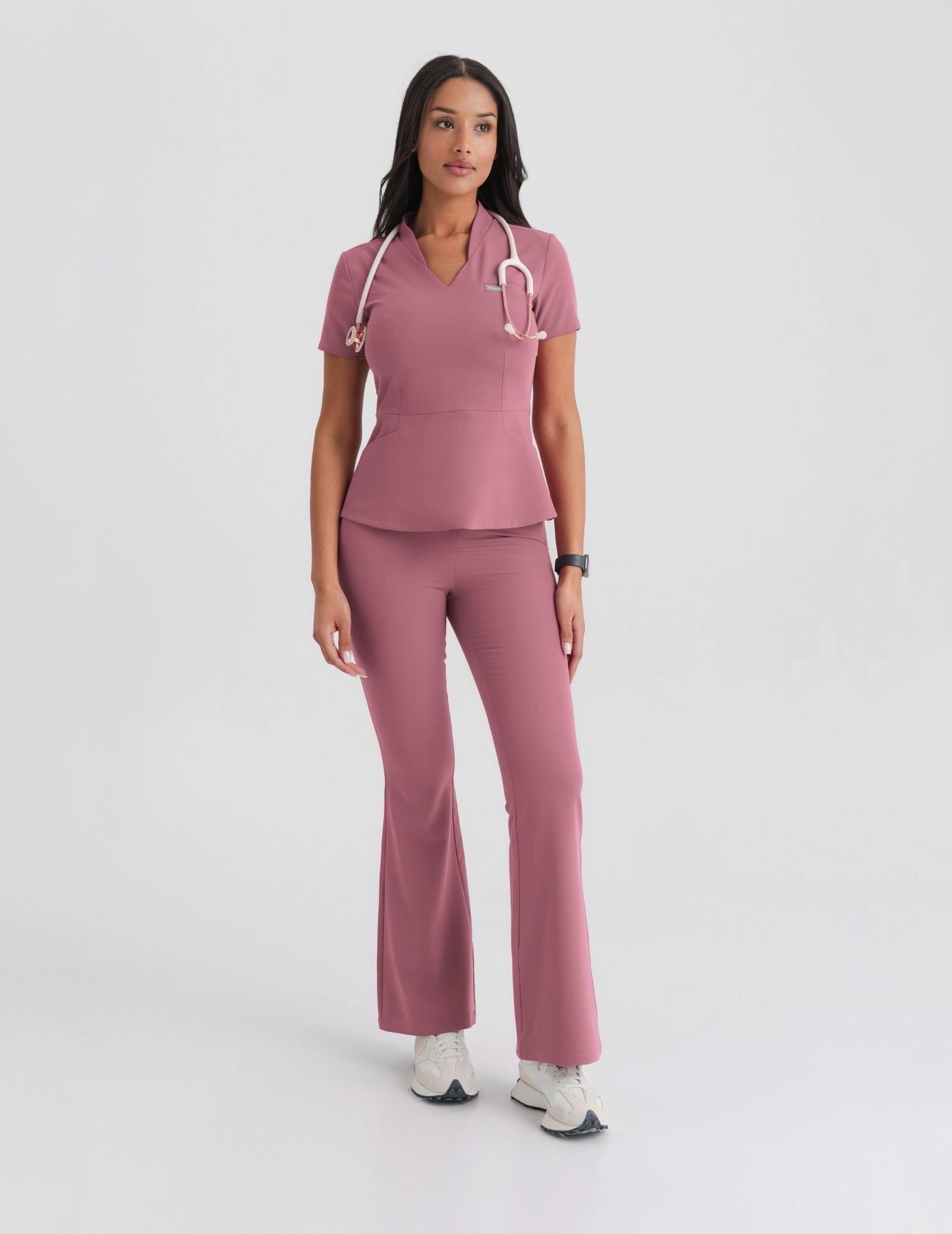 Pantaloni Medicali Dama Flare - WOODROSE