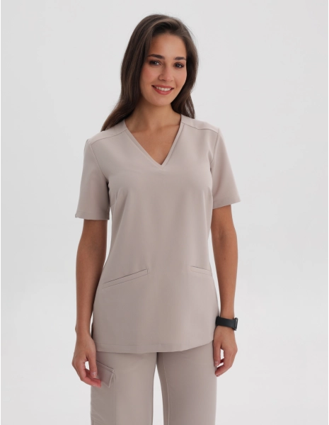 Bluză Medicală Casy- COCONUT