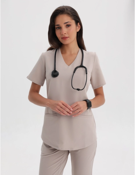 Grace Medical Sweatshirt - COCONUT