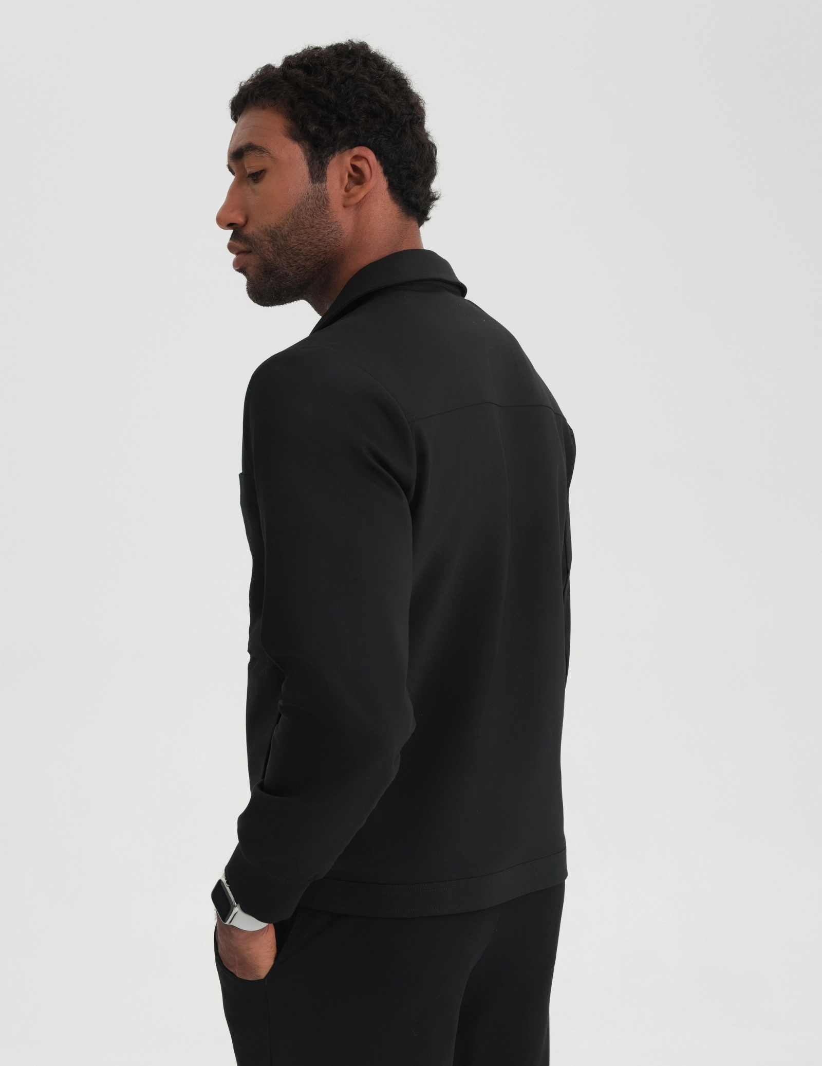 Hunter Jachetă Medicală Bărbați - BLACK