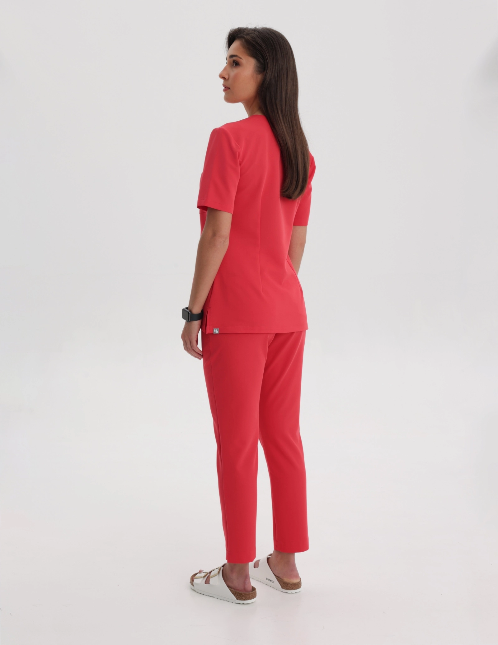 Bluză Medicală Raya One Pocket - POP RED