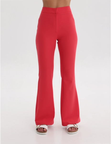 Pantaloni Medicali Dama Flare - POP RED