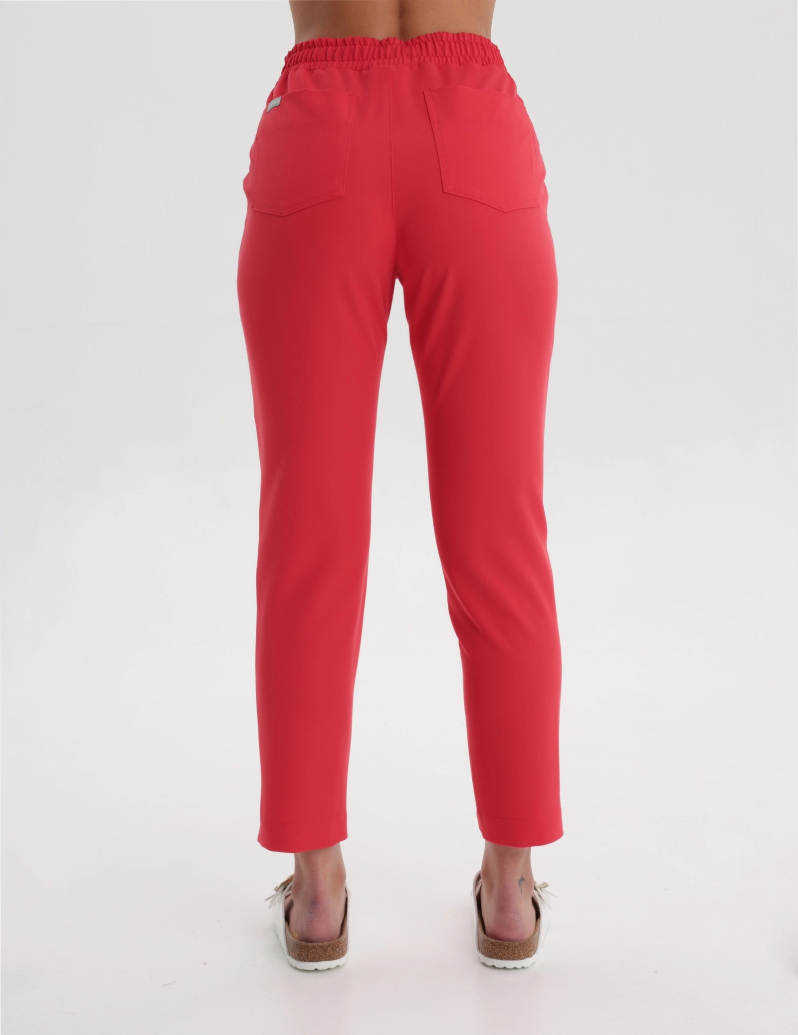 Pantaloni Medicali Dama Basic - POP RED