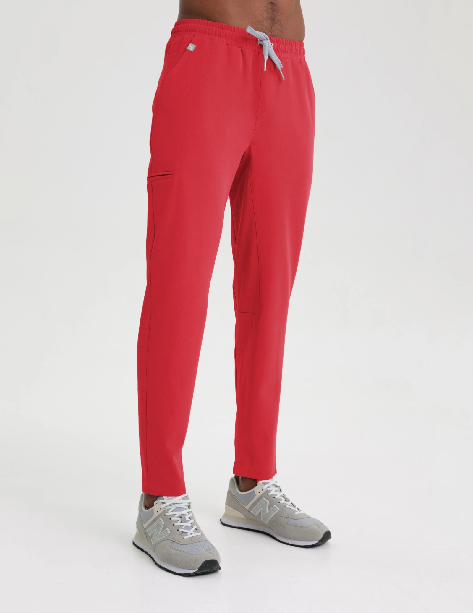 Pantaloni Medicali Barbati Basic - POP RED