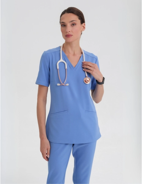 Bluză Medicală Casy - MARINA BLUE