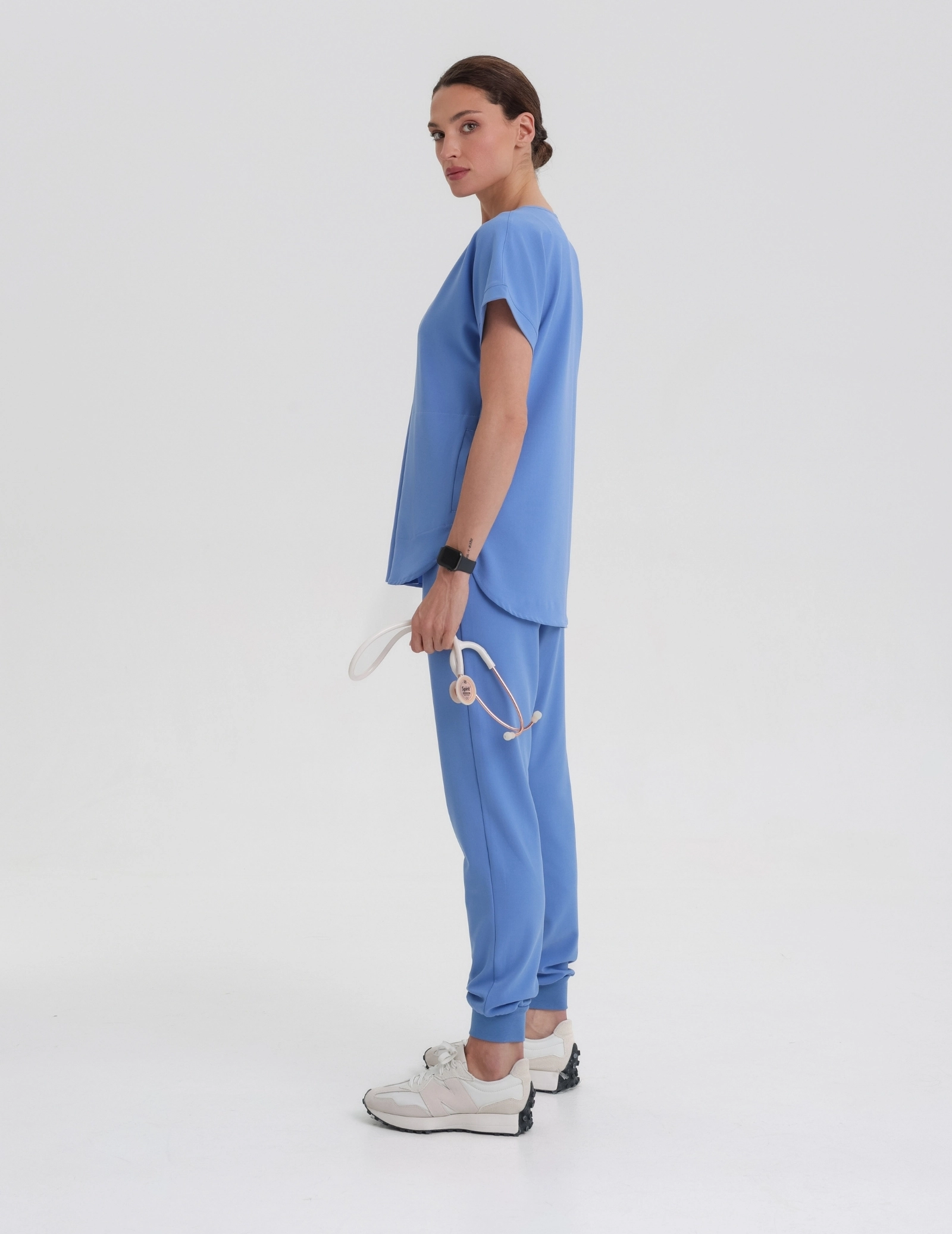 Pantaloni Jogger pentru femei - OCEAN BLUE