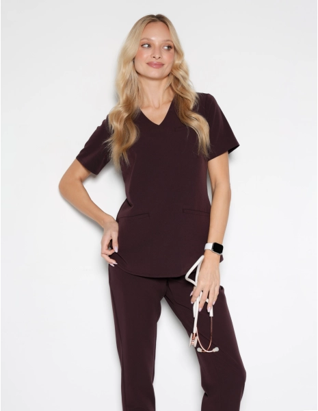 Bluză Medicală Grace - DARK...