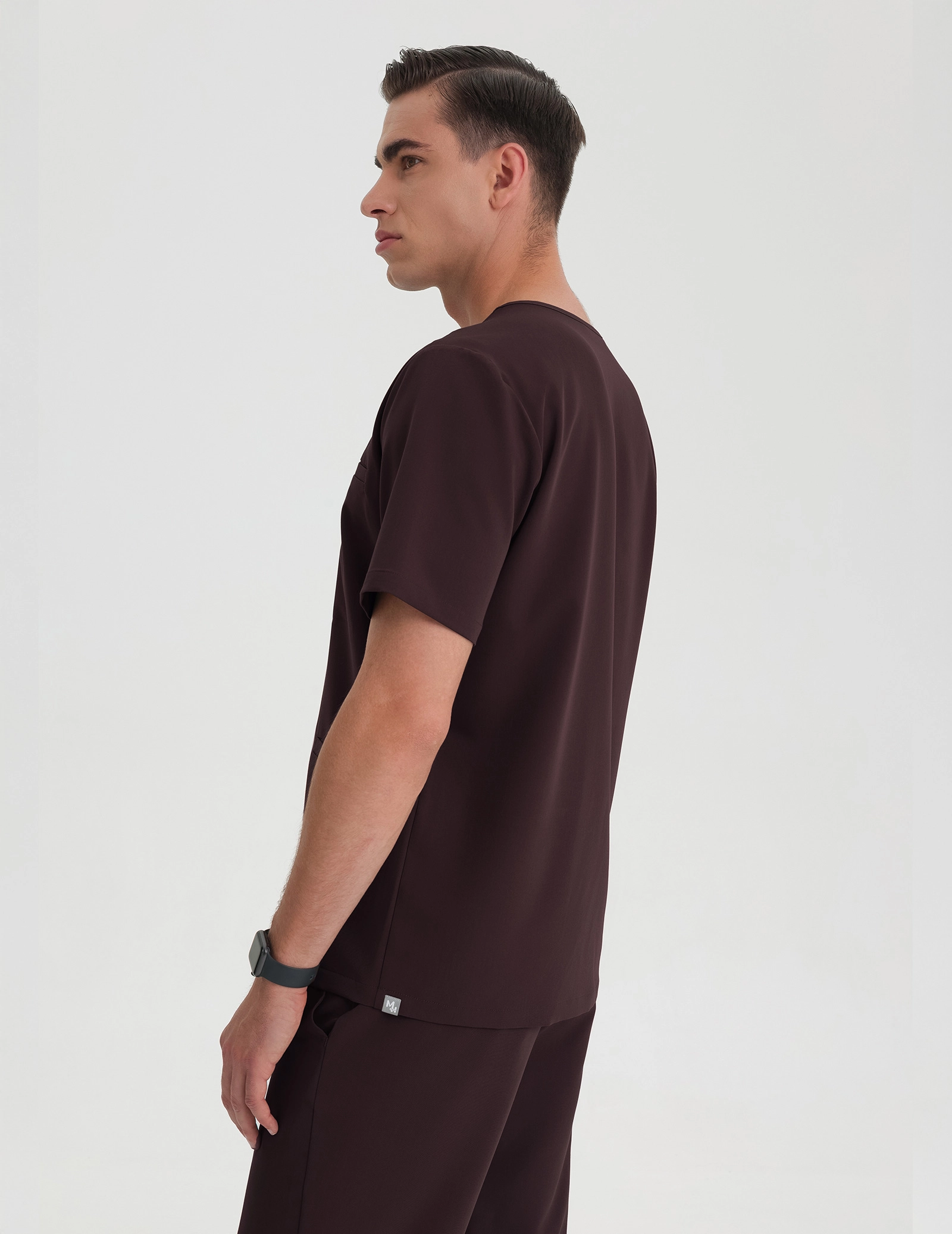 Bluză Medicală Birbal - DARK CHOCOLATE