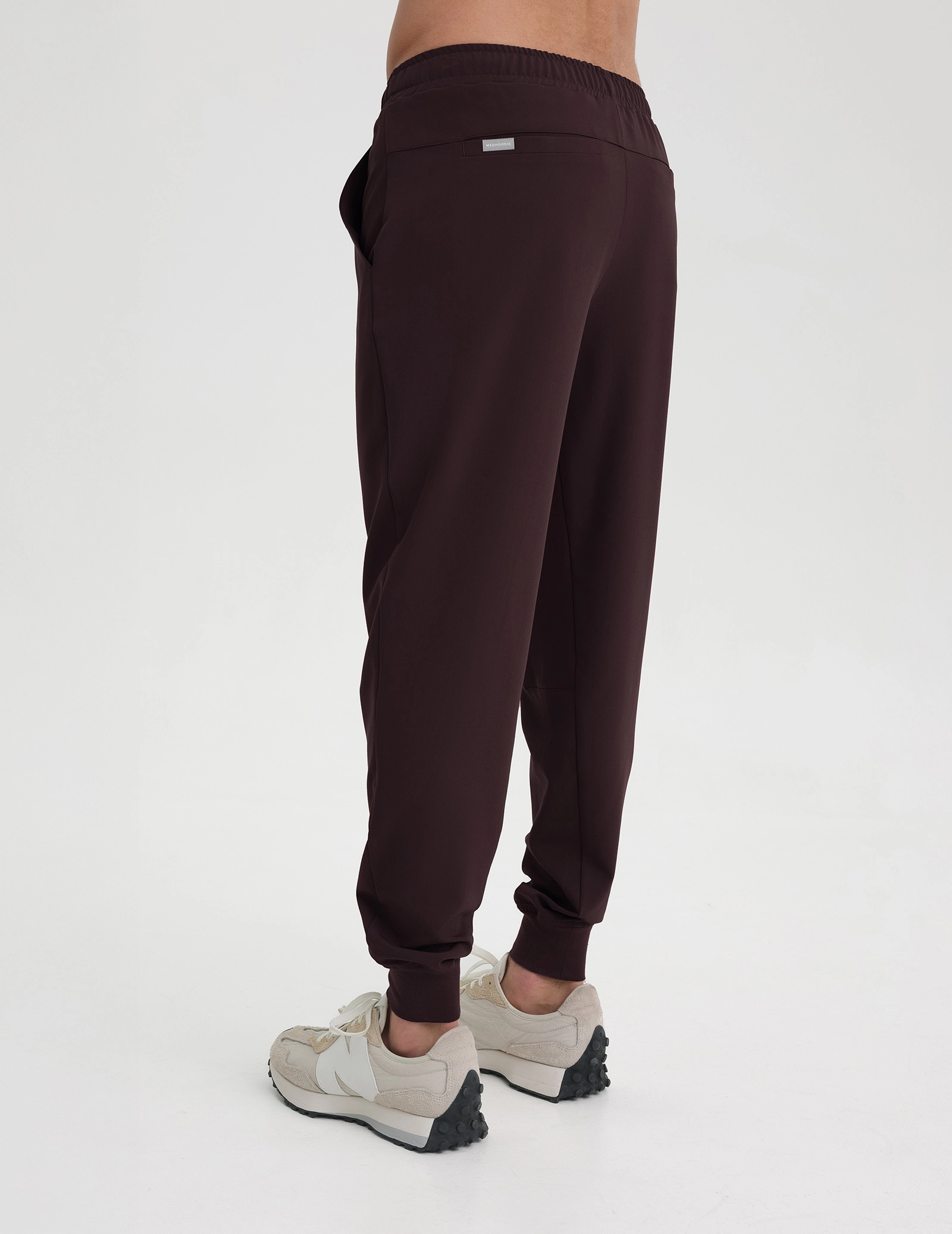 Pantaloni Medicali Barbati Jogger - DARK CHOCOLATE