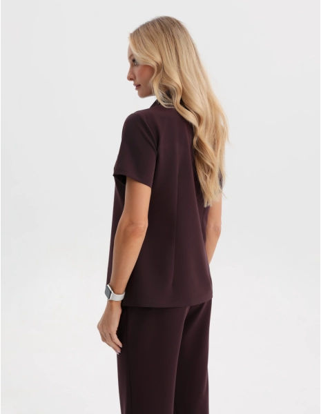 Bluză Medicală Polo - DARK...