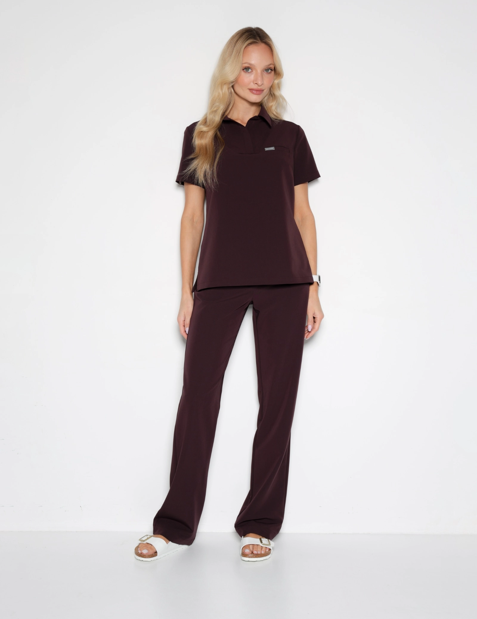 Pantaloni Medicali Dama Tiffany - DARK CHOCOLATE