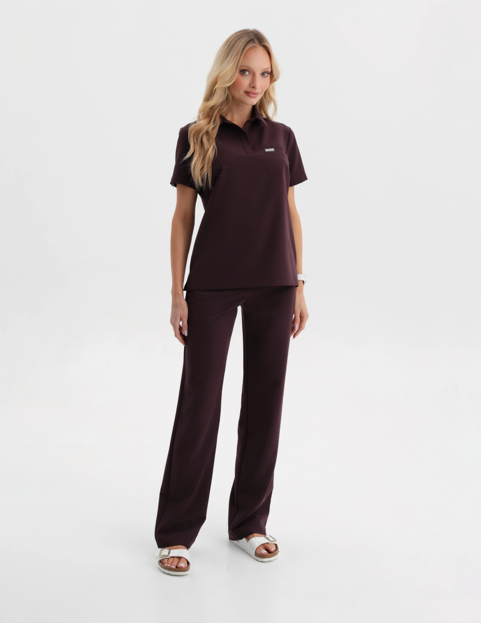 Pantaloni Medicali Dama Tiffany - DARK CHOCOLATE