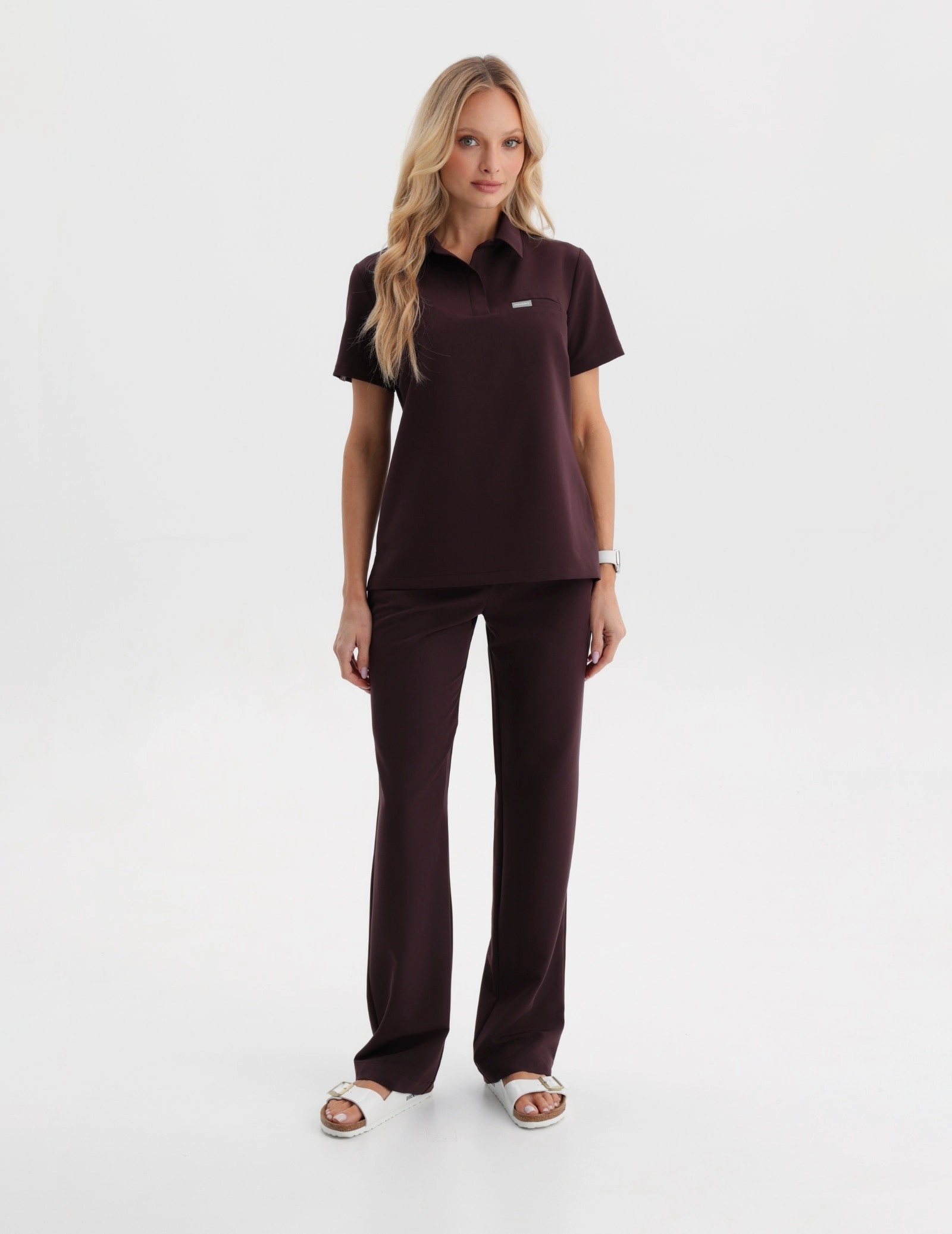 Pantaloni Medicali Dama Tiffany - DARK CHOCOLATE
