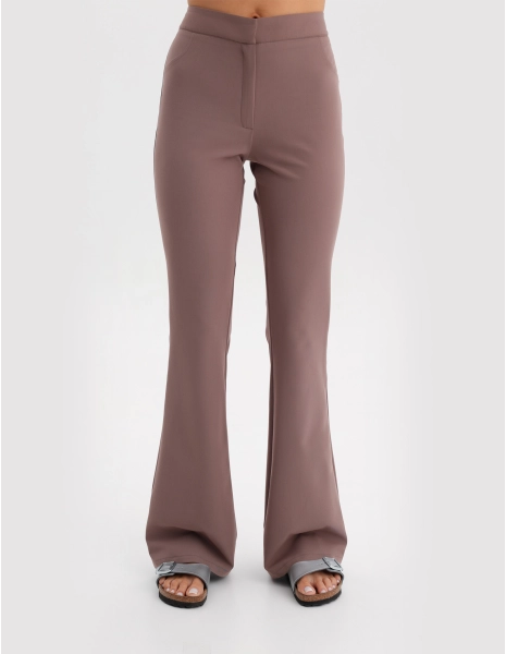 Pantaloni Medicali Dama Flare - MOCHA