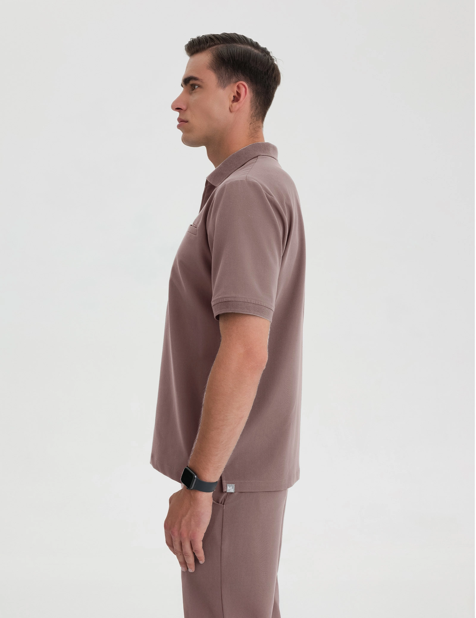 Bluză Medicală Bărbați Birbal – MOCHA