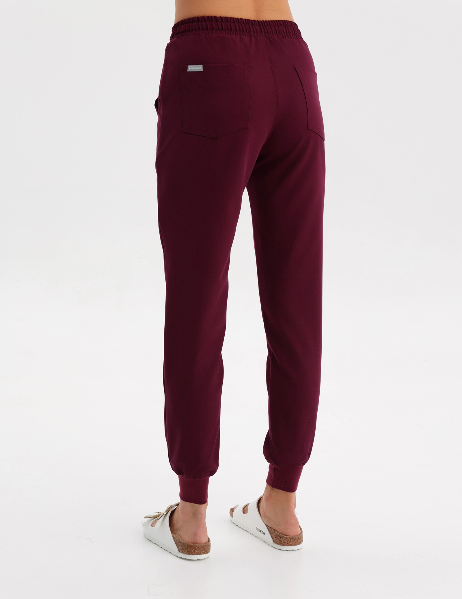 Pantaloni Joggers pentru femei - BURGUNDY