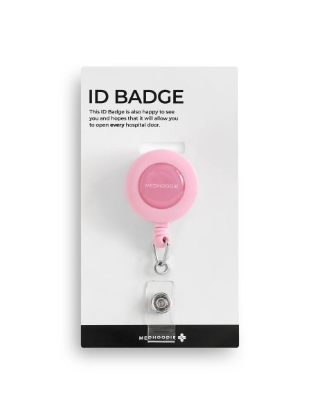 ID Badge Holder - BLUSH PINK